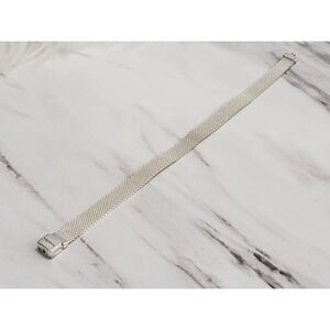 NEVER WORN 18CM Authentic Pandora Reflexions Silver Mesh Bracelet 597712-18